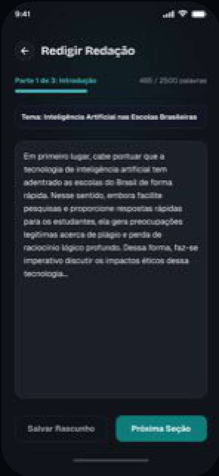 Imaginie writing screen reference